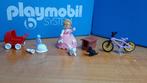 6810 / 6253 sprookjes kasteel prinses poppenwagen fiets, Kinderen en Baby's, Speelgoed | Playmobil, Complete set, Ophalen of Verzenden