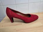 Suède pumps rood maat 41 ongebruikt, Kleding | Dames, Schoenen, Pumps, Toscanini, Ophalen of Verzenden, Zo goed als nieuw