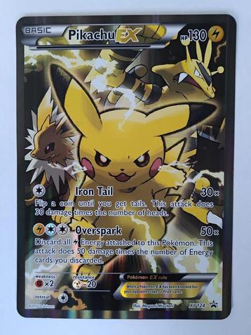 Pokémon kaart – Pikachu EX [Jumbo] #XY124 – In goede staat beschikbaar voor biedingen