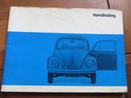 Instructieboek Volkswagen Kever 1200, 1300, 1500, cabrio '69, Ophalen of Verzenden