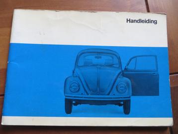 Instructieboek Volkswagen Kever 1200, 1300, 1500, cabrio '69 beschikbaar voor biedingen