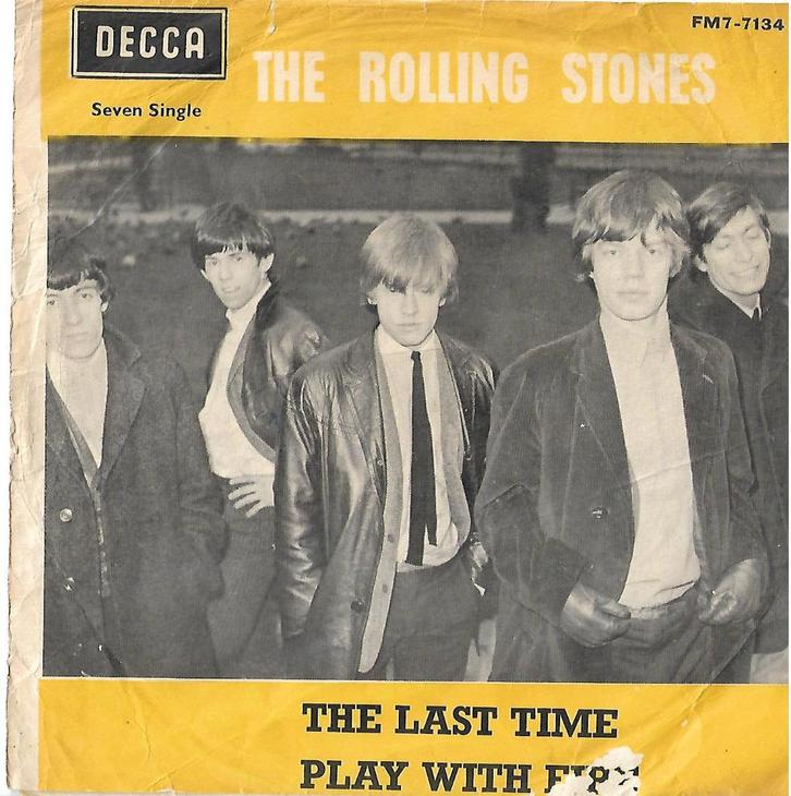 Rolling Stones single "Last Time" [ZUID-AFRIKA], Cd's en Dvd's, Vinyl Singles, Gebruikt, Single, Rock en Metal, 7 inch, Verzenden