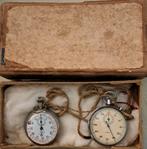 Stopwatch, Sieraden, Tassen en Uiterlijk, Horloges | Heren, Zakhorloge, Gebruikt, Staal, Overige materialen