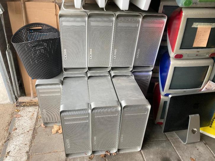 Apple Mac G5 & G4 Onderdelen Pro & iMac, Computers en Software, Apple Desktops, Gebruikt, Mac Pro, HDD, 2 tot 3 Ghz, Minder dan 4 GB