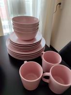 Ikea roze servies, Ophalen of Verzenden