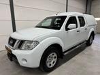 Nissan Navara 2.5 DCI DC VAN 4WD, 5 Persoons, 140KW, NAP, Stof, Zwart, 3000 kg, Wit