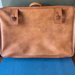 Koffer bruin vintage, Ophalen, Gebruikt, Overige materialen
