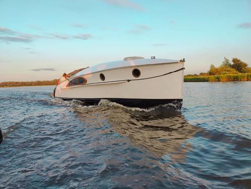 Unieke en prachtig gerestaureerde Maaskruiser te koop, Watersport en Boten, Sloepen, Gebruikt, 30 tot 50 pk, Binnenboordmotor