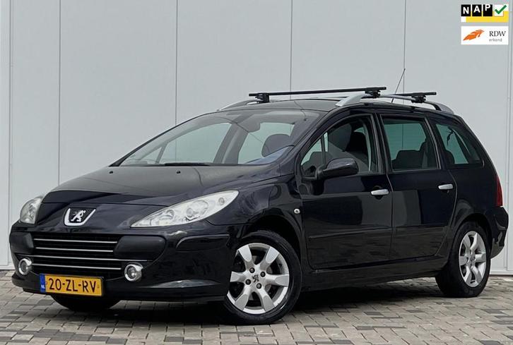 Peugeot 307 SW 2.0-16V Premium 7 PERSOONS PANORAMA AIRCO NIE, Auto's, Peugeot, Bedrijf, Te koop, Airbags, Airconditioning, Centrale vergrendeling