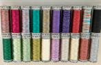 20 klossen Gutermann Sulky Metallic en Holo 200m, Gemachtigd in eu, Nieuw, Gemachtigd in eu, Garen of Naald(en)