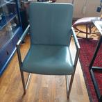 stoel, Ophalen, Gebruikt, Blauw, Eén