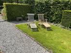 Tuinstoel teak, Tuin en Terras, Ophalen, Gebruikt, Teakhout, Inklapbaar