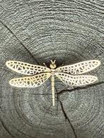 Zilveren Miniatuur Libelle - 800 Keurmerk, Antiek en Kunst, Ophalen of Verzenden, Zilver