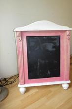 stevig vintage schoolbord krijtbord tweezijdig massief hout, Diversen, Schoolborden, Ophalen, Gebruikt, Krijtbord