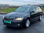 Skoda SuperB 1.6tdi 105pk Greenline 2013, Auto's, Euro 5, Stof, 4 cilinders, Zwart