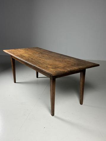 Antieke boeren eettafel landelijk 208cm beschikbaar voor biedingen