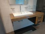 Badkamermeubel hangend, Huis en Inrichting, Badkamer | Badkamermeubels, Ophalen, Gebruikt, 100 tot 150 cm, Minder dan 100 cm