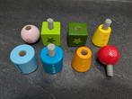 Hape schroefblokken hout, Kinderen en Baby's, Ophalen of Verzenden, Zo goed als nieuw, Overige merken