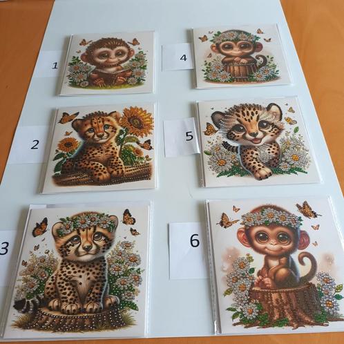 Leuke Diamond Painting kaart, Diversen, Wenskaarten, Nieuw, Ophalen