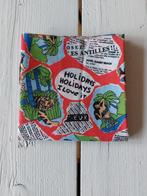 Vrolijke, zomerse patchworkstof - sea, sun, music, holiday, Ophalen of Verzenden, Nieuw, Rood, Katoen