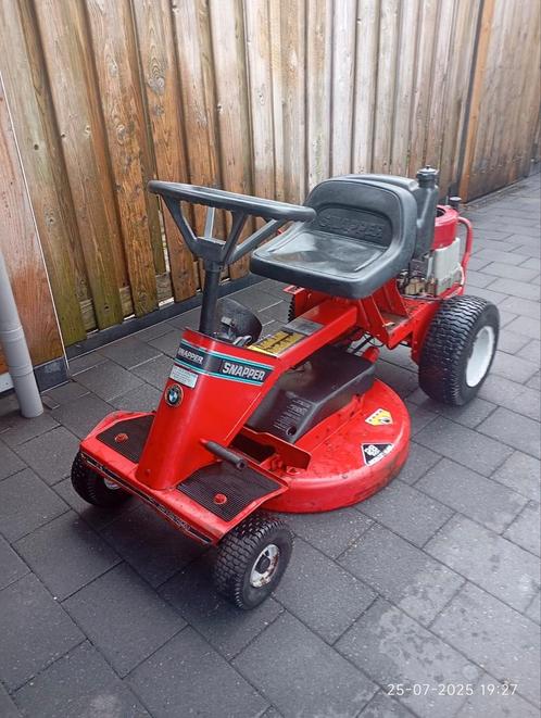 Snapper zitmaaier type 0154  01 elec start  350 euro, Tuin en Terras, Zitmaaiers, Zo goed als nieuw, 90 tot 120 cm, Ophalen of Verzenden