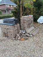 12m2 +- betonklinkers gratis af te halen, Tuin en Terras, Ophalen, Gebruikt, Beton, Klinkers