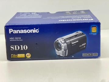 PANASONIC HDC-SD10 Digitale Full HD camcorder+HDMI&USB kabel beschikbaar voor biedingen