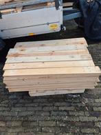 Mooie houten plankjes (Hobby) (tuindecoratie) (zomer), Doe-het-zelf en Verbouw, Hout en Planken, Ophalen, Minder dan 25 mm, Zo goed als nieuw