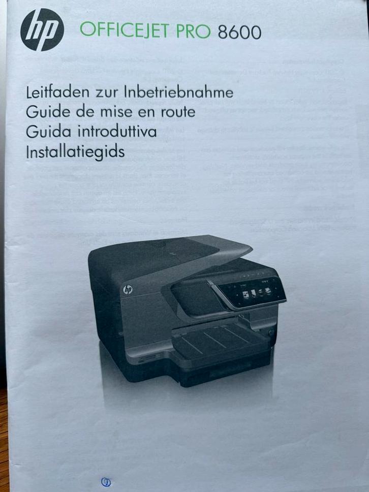 HP officejet 8600 Plus, Computers en Software, Printers, Niet werkend, All-in-one, Inkjetprinter, Faxen, Kleur printen, Kopieren
