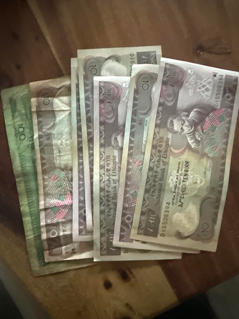 Ethiopisch Birr - 160 Birr, Ophalen of Verzenden, Gebruikt