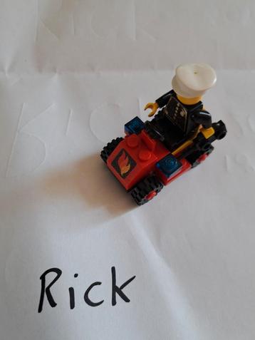 Lego 6611 auto van de brandweer commandant  beschikbaar voor biedingen