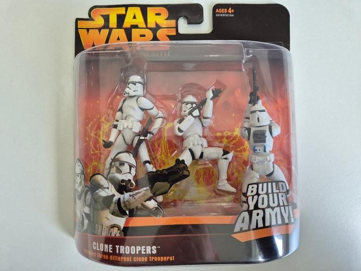 Star Wars ROTS Deluxe Clone Trooper Army Blue variant, Verzamelen, Star Wars, Nieuw, Actiefiguurtje, Ophalen of Verzenden