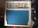 Fisher Price vintage schooldesk, Ophalen of Verzenden, Gebruikt, Speelset