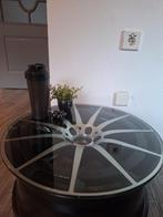 Mercedes AMG Velg Nachtkastje met LED Verlichting, Huis en Inrichting, Ophalen, Minder dan 45 cm, Minder dan 55 cm, Rond