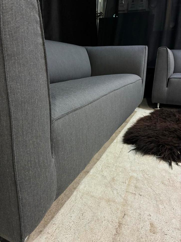 Actie - Stijlvol Gelderland 4800 Bankstel - Grijs - Z.G.A.N, Antiek en Kunst, Antiek | Meubels | Stoelen en Banken, Ophalen