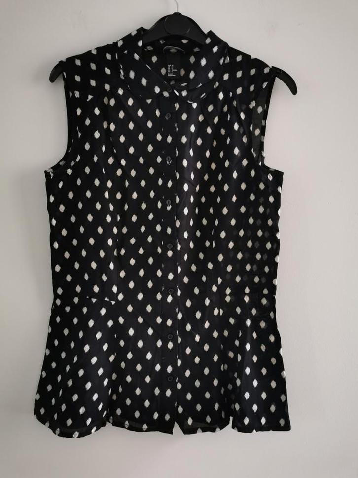 H&M blouse mt. 38, Kleding | Dames, Blouses en Tunieken, Nieuw, Maat 38/40 (M), Zwart, Verzenden