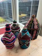 Marokkaanse berber manden diverse kleuren 4 stuks samen, Gebruikt, Mand, Ophalen of Verzenden, Riet