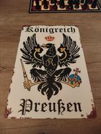 Pruissen plaat metaal wo1, Ophalen of Verzenden