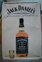 JACK DANIELS REKLAME - METAAL-, Verzamelen, Ophalen of Verzenden, Gebruikt, Reclamebord