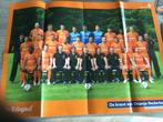 Poster Nederlands Elftal 2010 Telegraaf, Verzamelen, Gebruikt, Ophalen of Verzenden, Poster, Plaatje of Sticker