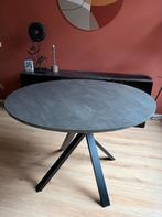 IKEA MARIEDAMM Tafel - Donkergrijs - in goede staat, Huis en Inrichting, Tafels | Eettafels, Ophalen, 100 tot 150 cm, Rond, Zo goed als nieuw