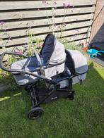 Te koop tweelingkinderwagen/ wandelwagen, Kinderen en Baby's, Kinderwagens en Combinaties, Ophalen, Zo goed als nieuw, Overige merken