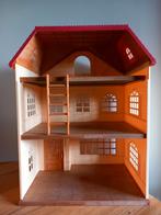 Sylvanian families huis driehoog/trap/omkeerbare verdieping, Kinderen en Baby's, Ophalen of Verzenden, Gebruikt