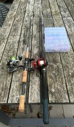Roofvis Set + Abu Garcia STX + Kunstaas - Ophalen, Ophalen of Verzenden, Gebruikt, Complete set