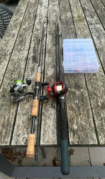 Roofvis Set + Abu Garcia STX + Kunstaas - Ophalen beschikbaar voor biedingen