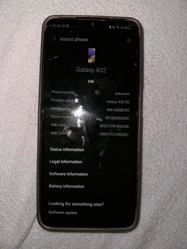 Samsung Galaxy A32 5G 128GB, Telecommunicatie, Mobiele telefoons | Samsung, Gebruikt, Galaxy A, 128 GB, Zonder abonnement, Met simlock