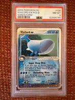 Pokemon - Wailord Ex (Sandstorm) PSA 8, Hobby en Vrije tijd, Verzamelkaartspellen | Pokémon, Ophalen of Verzenden, Zo goed als nieuw