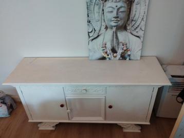 Vintage wit dressoir 