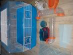 Ferplast Hamsterkooi Duna Fun, Kooi, Minder dan 75 cm, Zo goed als nieuw, Hamster