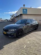BMW 3-Serie 320i 184pk Aut 2019 Grijs M pakket, Auto's, 1998 cc, Zwart, 4 cilinders, 75 €/maand